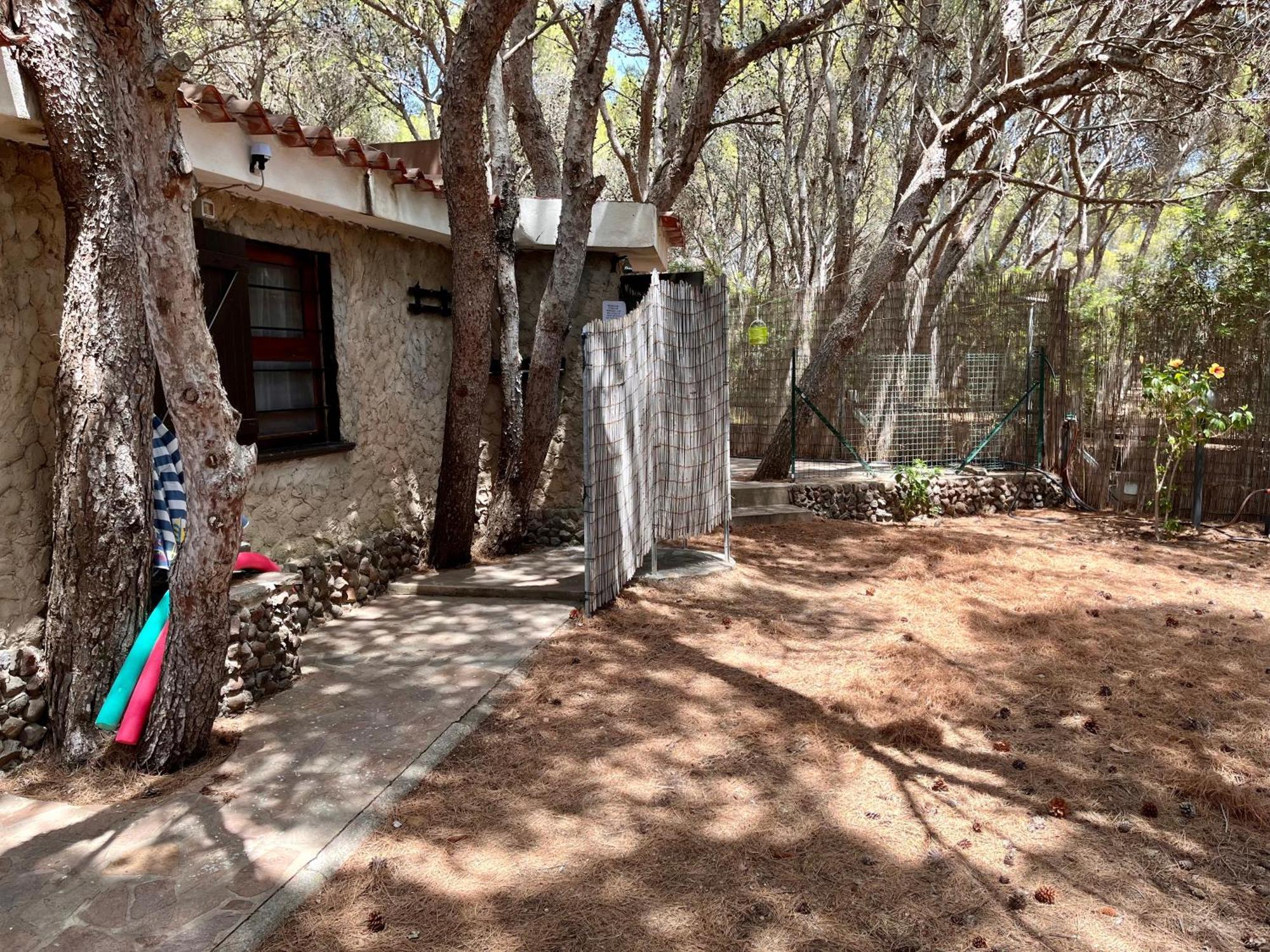 Rustico Porto Pino 30 Mt Dalla Spiaggia Exterior foto