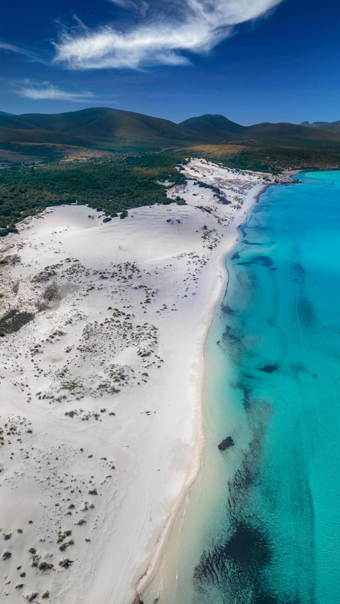 Rustico Porto Pino 30 Mt Dalla Spiaggia Exterior foto